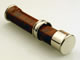 Downlocking Sliding Band Model 660 Nickel Silver with Redwood Burl Spacer