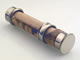 Uplocking Sliding band Model 720 Nickel Silver with Stabilized Box Elder Spacer over Cork Core