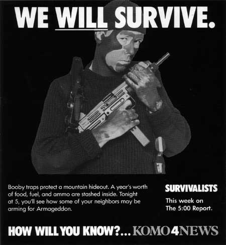 KOMO News 4 Seattle Times print ad